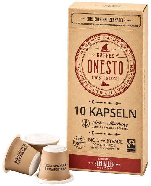 ONESTO – Anker Mischung Kaffeekapseln (10 Stk.)