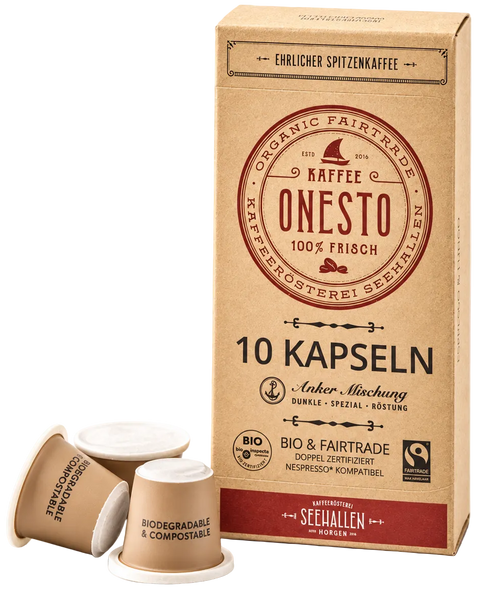 ONESTO – Mélange Anker Kaffeekapseln (10 pces)